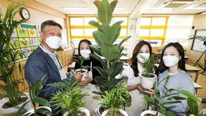 아우디폭스바겐코리아, 친환경 사업 ‘교실숲’ 프로젝트 진행