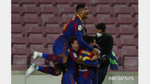 ‘덤벨레 극장골’ 바르셀로나, 2위 도약…11일 ‘엘 클라시코’ 격돌