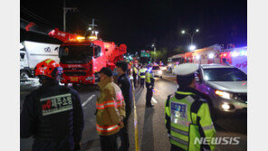 제주, 퇴근길 차량 4중추돌…3명 사망·59명 부상