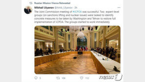 러 외교관 “이란핵합의 관련 회의 성공적…시간은 걸릴 것”