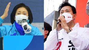 박영선 “승리 향해 뚜벅뚜벅”…오세훈 “시험대 꼭 통과하겠다”