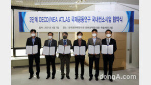 한수원, OECD/NEA ATLAS 국제 공동연구 착수