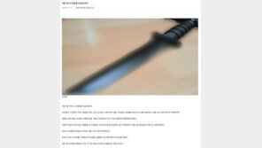 “4월 7일 오세훈 암살하겠다” 흉기 사진+글…작성자 추적중
