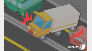 사고 화물차 2대 보험처리하는 동안 2대 또 ‘쾅 쾅’…승용차 운전자 사망