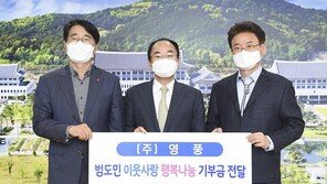 영풍, 사회복지공동모금회에 2억 원 기부