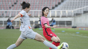 여자축구 오늘 중국 원정길…부상 김혜리 PO 2차전 포함