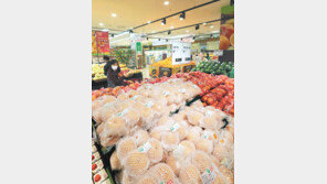 이상기후로 작황 부진… 사과-배값 껑충