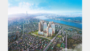 한강이 눈앞에… 잠실 생활권 누리는 ‘반값 아파트’