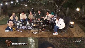 ‘수미산장’ 손지창 근황 공개…“살쪄서 방송 못 나가고 있어” 너스레