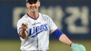 삼성 뷰캐넌, 2안타만 내주고 시즌 첫 완봉승 