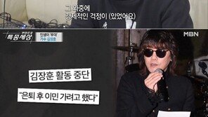 200억 기부 김장훈 “월세 두 달 밀렸다” 생활고 고백