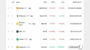 비트코인 8% 급락하는데 도지코인은 9% 급반등