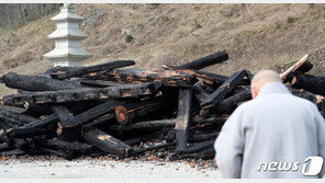 검찰, 천년 고찰 내장사 ‘대웅전’ 전소 시킨 승려 ‘기소’