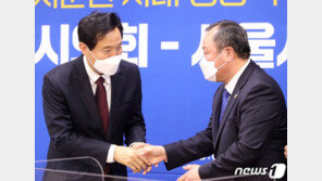 김인호 서울시의장 “오세훈 취임 축하…서로 부족한 점 보완하자”