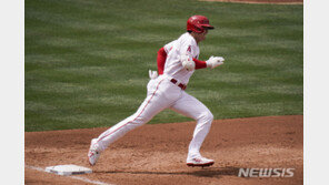 오타니, 홈런 치고 17.3초 만에 홈인…“올해 최고 속도”