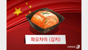 中매체 “韓에서 중국산 김치 수요 급증…뛰어난 품질 덕” 자평
