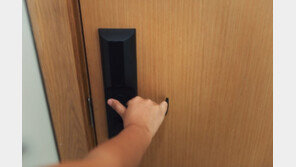 “문이 안열려요” 가정집 현관문 강력접착제 테러