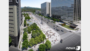 [일문일답] “광화문 완공 1~2개월 늦어져, 봄까지 갈 수도”