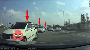 “고속도로서 만난 역주행 4인방”…무법 ‘렉카’에 공분 (영상)