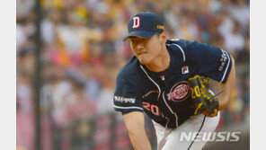 곽빈, 이영하 빈자리 채운다…5월1일 SSG전 선발 등판