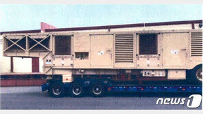 국방부 “28일 성주 사드기지에 발전기 등 지상수송”