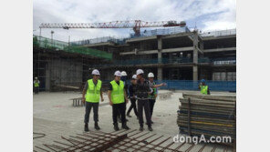 김석준 쌍용건설 회장, 싱가포르 15개월만에 출장