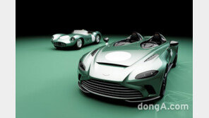 애스턴마틴 ‘V12 스피드스터’ 88대 한정 판매… 영국서 100% 수작업 제작