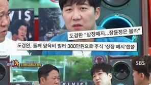 도경완 “주식 500만원 넣어서 800만원에 빼…장윤정이 지금 것 다 빼라고”