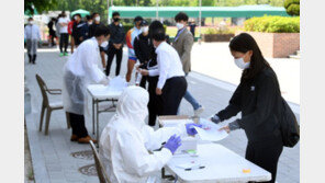 서울체육중고서 ‘이동식 PCR검사’ 첫 실시… 학생들 “학교에서 신속한 검사 정말 좋네요” 
