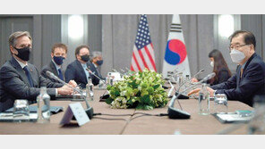 블링컨 만난 정의용 “바이든 대북정책, 현실적-실질적 방향 환영”