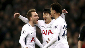 손흥민 “에릭센은 한국 대표팀서 함께 뛰고픈 선수”