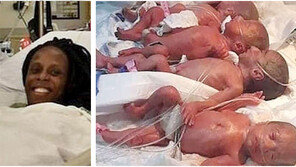 딸 다섯 아들 넷… 아홉 쌍둥이 ‘위대한 탄생’