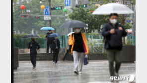 [날씨]10일 황사 물러간 전국 흐림…수도권·충청·경북 ‘비’