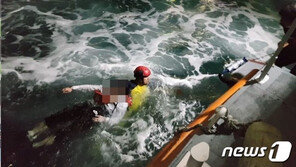 술 마시고 광안대교서 킥보드 타다 50m아래 바다로…무사히 구조