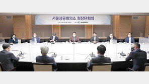 서울상의 회장단, 최태원 대한상의 회장과 첫 회의 