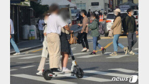 ‘면허·헬멧 없어도, 인도로 가도’…전동킥보드 13일부터 범칙금