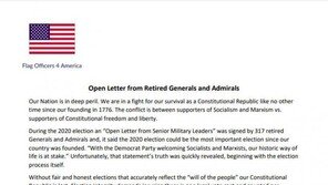 美 퇴역 장성 124명, “바이든 정신 건강 의심” 공개 서한