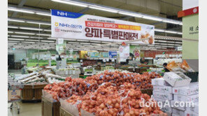 [포토]농협, 양파가격지지를 위한 농산물 상생마케팅 실시