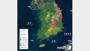 올 여름 집중호우로 대규모 산사태 위험 우려