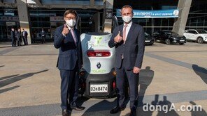 르노 트위지 “부산 명물로 거듭나다”… 신개념 관광 서비스 ‘투어지’ 출범