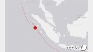 인니 수마트라 인근 해상서 규모 6.6 지진