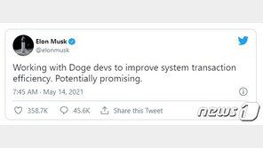 머스크 또 장난질…도지코인 언급 15분만에 시총 12조원 튕겼다