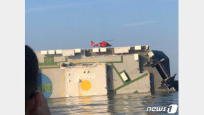 ‘美 해안 전도’ 현대 글로비스 자동차 운반선 해체 중 화재