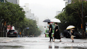 [날씨]월요일 출근길 약한 비…일부 오후까지 이어져