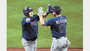 서른살 생일날 ML 40호 홈런 날린 최지만