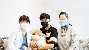 ‘40대 후반’ 배우 원기준, 둘째 품에 안았다