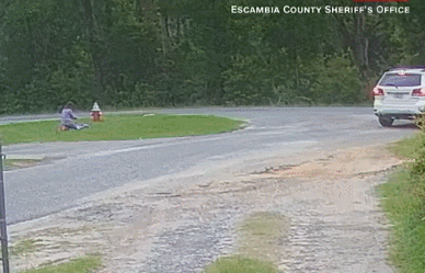 칼든 30대, 버스정류장 11세 소녀 납치 미수 CCTV에…(영상)