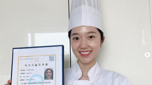 이혜성, 제빵기능사 됐다 “3수 도전 끝에 합격…소중한 자격증”