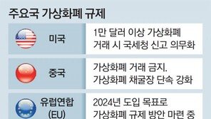 中 이어 美정부도… 가상화폐 규제 나서