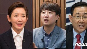 중진 5인 vs 초선-청년 3인…국민의힘 당대표 선거 ‘세대 대결’